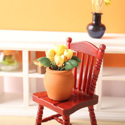 里左拉微缩食玩模型12分植物盆栽