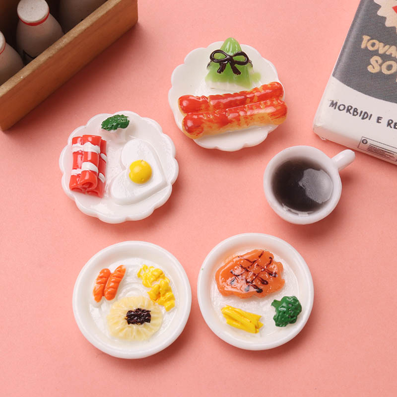 里左拉微缩食玩西餐美食