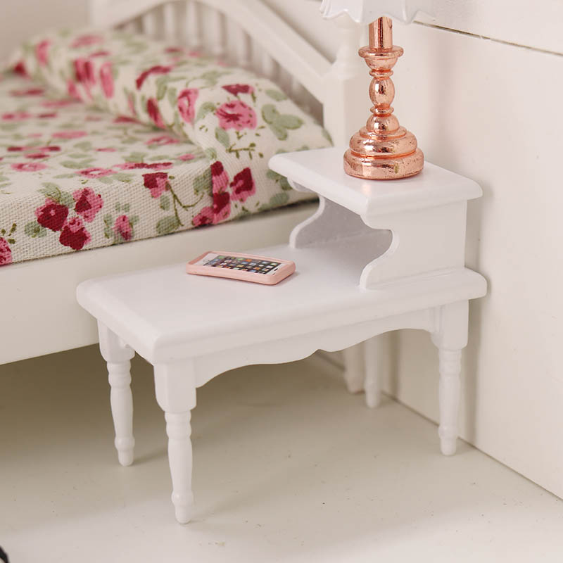 里左拉 微缩食玩茶几桌子迷你模型1:12分娃娃屋生活场景dollhouse