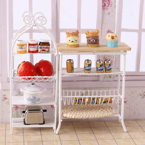 左拉欧式12分场景袖珍微缩食玩