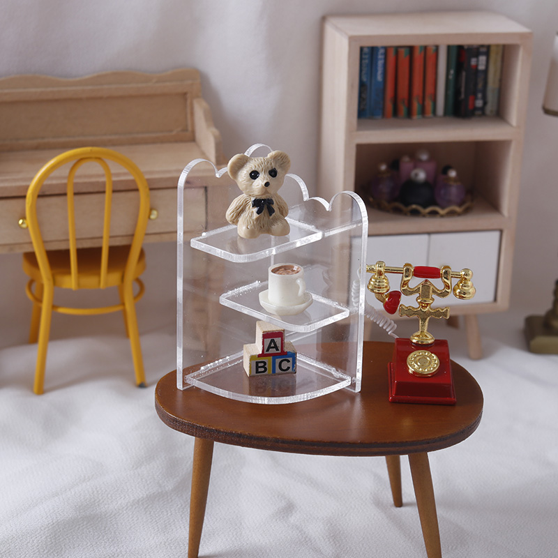 里左拉微缩食玩模型12分置物架