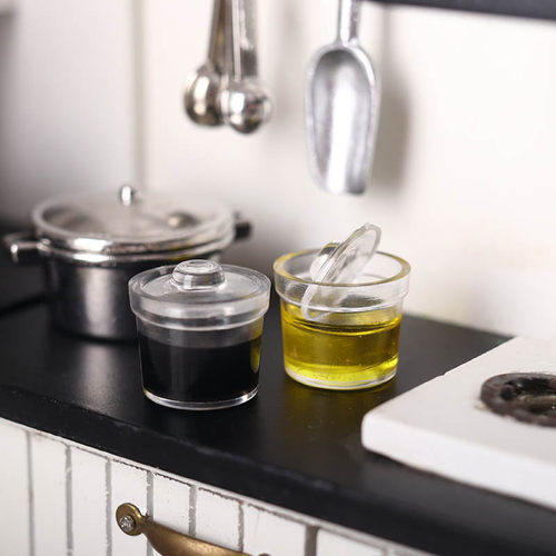 lizola微缩食玩酱油醋12分ob11家具场景模型袖珍娃屋配件diy迷你