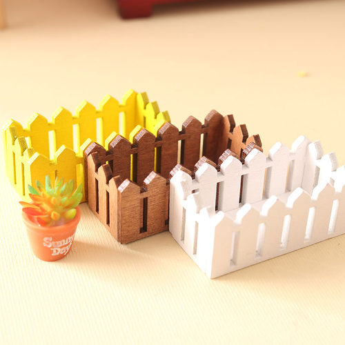 里左拉微缩模型12分围栏花圃