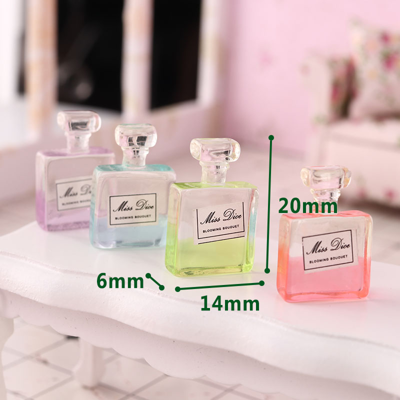 微缩食玩香水ob11家具场景12分娃屋配件dollhouse迷你模型bjd布偶