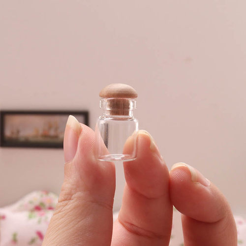 diy左拉微缩12分模型瓶子