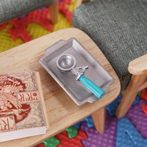 里左拉微缩食玩挖球勺迷你模型12分ob11家具diy场景娃屋dollhouse