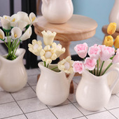 dollhouse1 珍食玩 12微缩模型ob11仿真花娃娃屋配件花园摆件diy袖