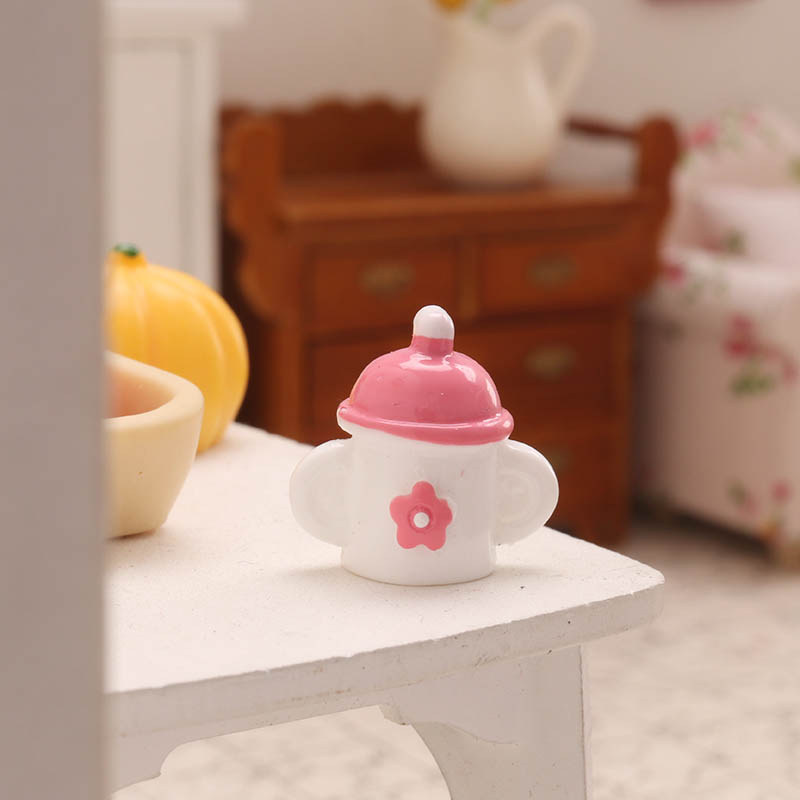 里左拉 国货微缩食玩奶瓶迷你模型1:12分ob11娃娃屋配件场景diy