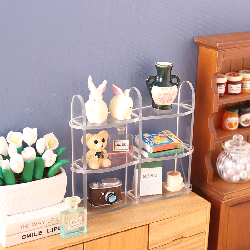 里左拉微缩食玩模型12分置物架