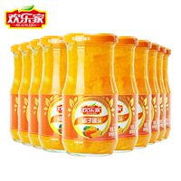 欢乐家橘子黄桃罐头256g糖水果罐头开盖即食瓶装早餐下午茶清仓价