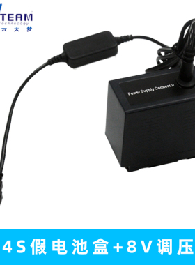 D54S假电池盒USB输入8v调压适用松下NV-MX350B NV-MX350EN NV-MX5