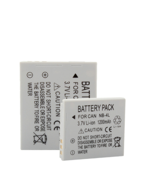 NB-4L电池适用于佳能ELPH 100 HS, 100HS ELPH 300 HS, 300HS相机