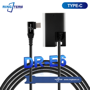 5DR假电池相机直播TYPEC充电宝PD供电系统 6D2 适用于佳能EOS 90D