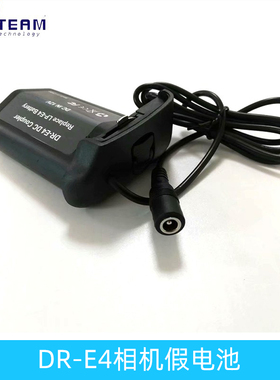 适用1DX 1DX2 1DS3 1D4相机LP-E4 DR-E4假电池盒外接移动电源