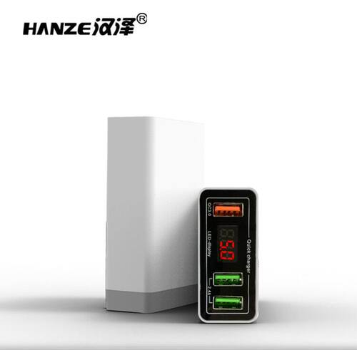 DC12V相机假电池V口挂板USB供电系统D-TAP安东转QC3.0手机充电器