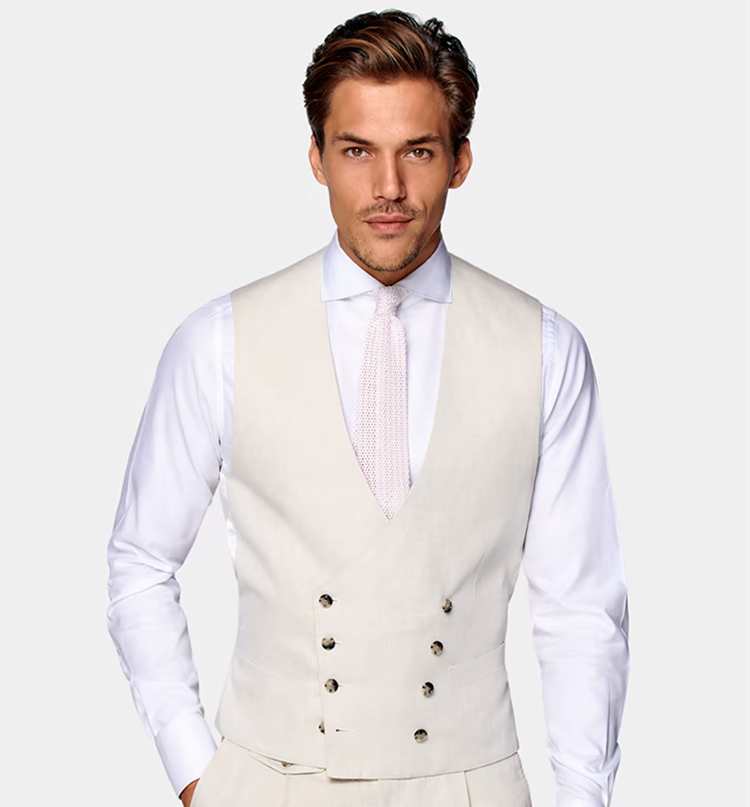 欧美时尚双排扣西装马甲男薄款灰色背心坎肩韩版潮修身百搭加大码,男装,常规马甲,淘宝优惠券,粉丝福利购,淘宝优惠卷