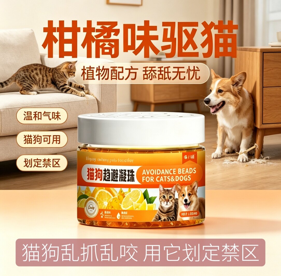 防猫喷雾猫乱尿乱抓驱猫神器狗乱尿柑橘味驱猫防猫上床防野猫爬车