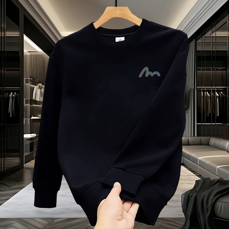 高端重磅圆领卫衣男款秋冬季2025