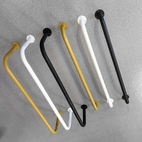 晾衣杆阳台顶装加厚单杆壁挂式