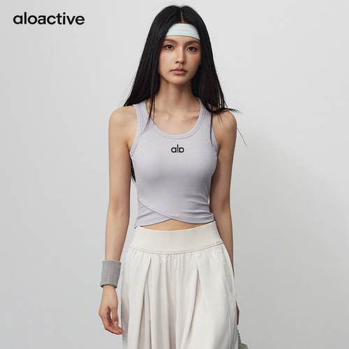 ALOACTIVE瑜伽背心女带胸垫上衣