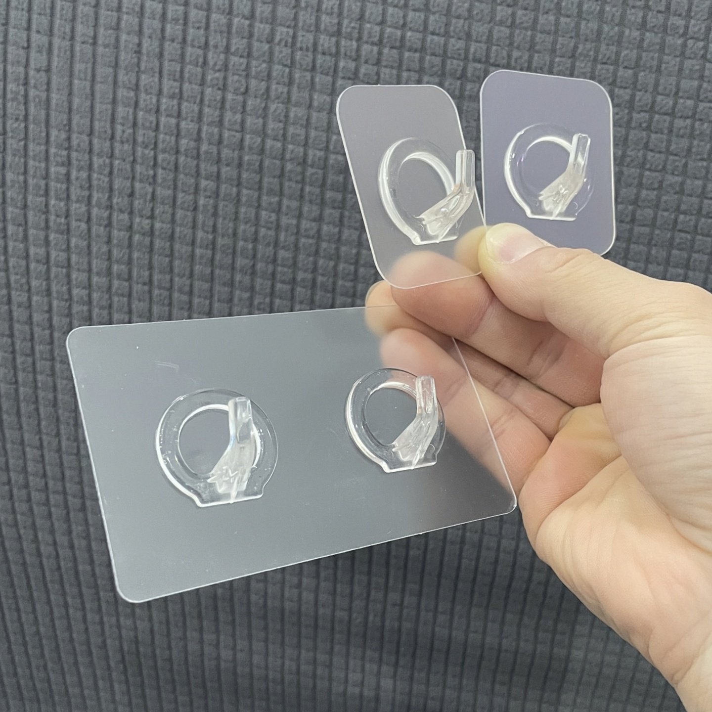 透明双头挂钩强力粘胶贴无痕厨房墙壁承重挂勾浴室防水免打孔挂钩,收纳整理,挂钩/粘钩,淘宝优惠券,粉丝福利购,淘宝优惠卷