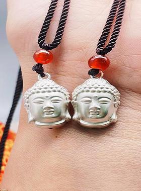 新品新年银佛头礼品国庆永保平安