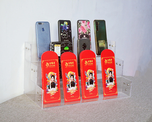 大容量亚克力卡牌收纳展示架卡砖宝可梦奥特曼球星卡片多功能货架