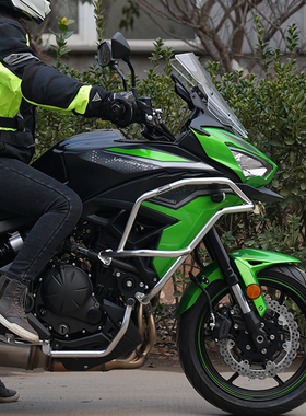 GSADV适用于新款川崎异兽650护杠保险杠Versys上下杠摩托车改装