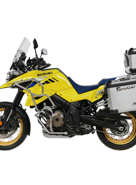 GSADV适用于铃木DL1050XTDE三箱VSTROM三箱改装尾箱边箱护杠铝合