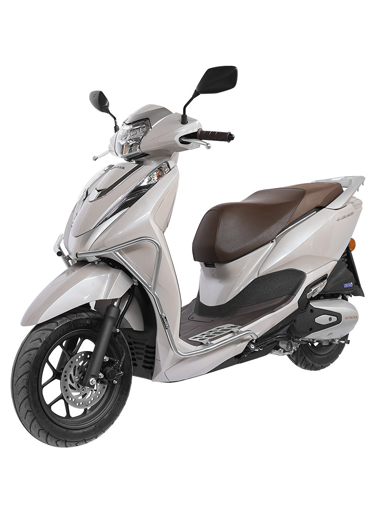 gsadv适用本田立德lead125保险杠不锈钢护杠全包围防摔踏板改装件