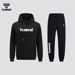 HUMMEL情侣套装2026春节新款时尚字母印花休闲百搭男女款卫衣潮