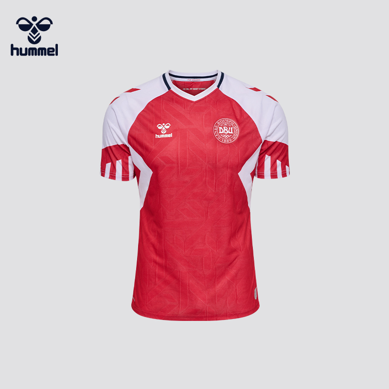 hummelDBU丹麦主场球衣