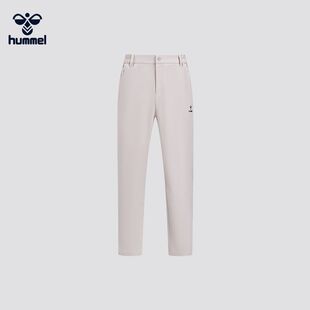 HUMMEL官方正品2025秋季新款男女户外休闲运动梭织直筒工装裤长裤