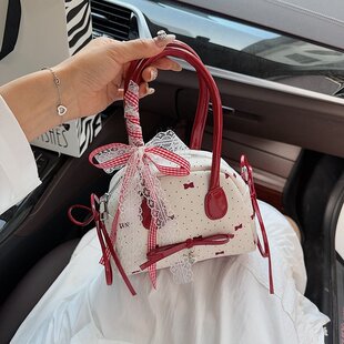 简约小众高级感单 百搭甜美蝴蝶结腋下包包女2025夏季 明星同款 时尚