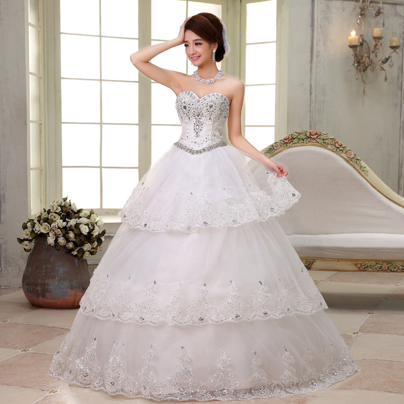 2017 New specials Wedding dress bride marry Wedding dress Tiger wedding wholesale Bandage Light drill Wedding dressin the Women's clothing/Boutique , Wedding/Cheongsam/Formal dress , Wedding  category - from Buy2taobao.com to provide professional Taobao agent buy service