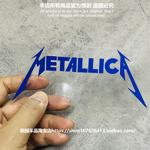 美国经典重金属METALLICA贴纸
