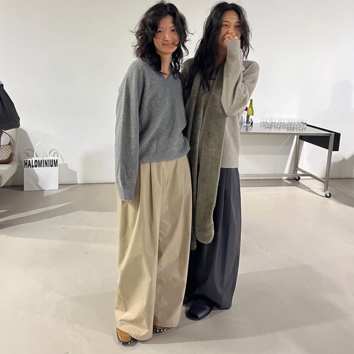 amomento摸摸头神裤抓绒气球裤