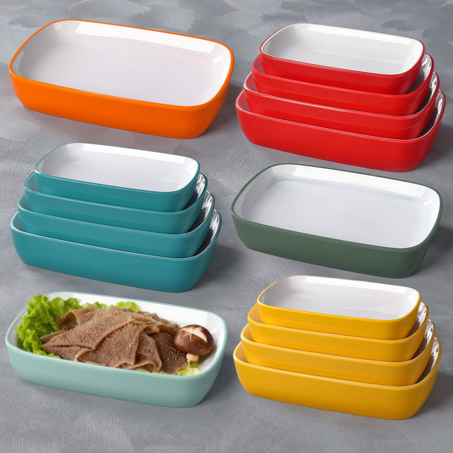 密胺摆菜盘密胺盘子商用饭酒店自助餐厅明档凉菜品湘菜展示盘餐具,餐饮具,盘,淘宝优惠券,粉丝福利购,淘宝优惠卷