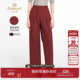 通勤简约裤 乔万尼极简风直筒裤 2025秋冬高腰垂坠感长裤 子EZ3F146