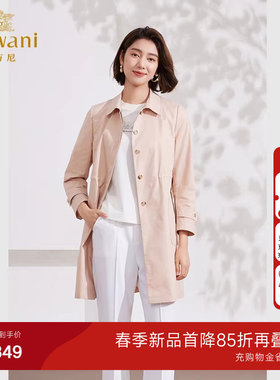 乔万尼2026年风衣外套女商场同款挺括休闲H版型气质高级感EM1A139