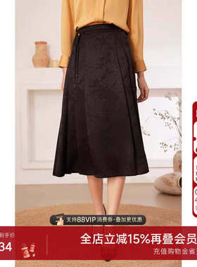 乔万尼国风马面裙半身裙2025新款新中式改良精致优雅设计EM3D430