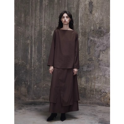 优雅知性风进口STYSLM面料套装