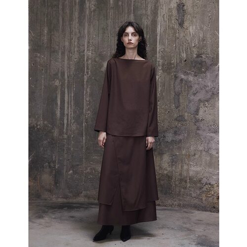 优雅知性风进口STYSLM面料套装