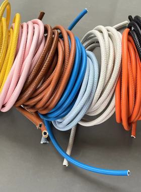 6-8mm粗荔枝纹耐磨耐刮pu圆皮绳diy手作设计包带肩带腰带配件辅料