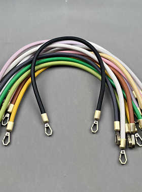 8MM粗耐磨耐刮pu圆绳包带水桶包布包可替换手提单肩腋下背肩带