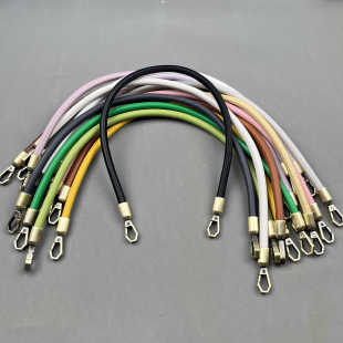 8MM粗耐磨耐刮pu圆绳包带水桶包布包可替换手提单肩腋下背肩带