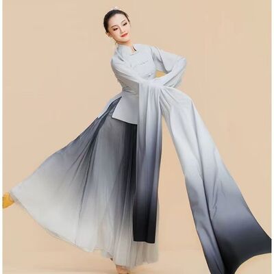 落了白古典舞专业演出水袖