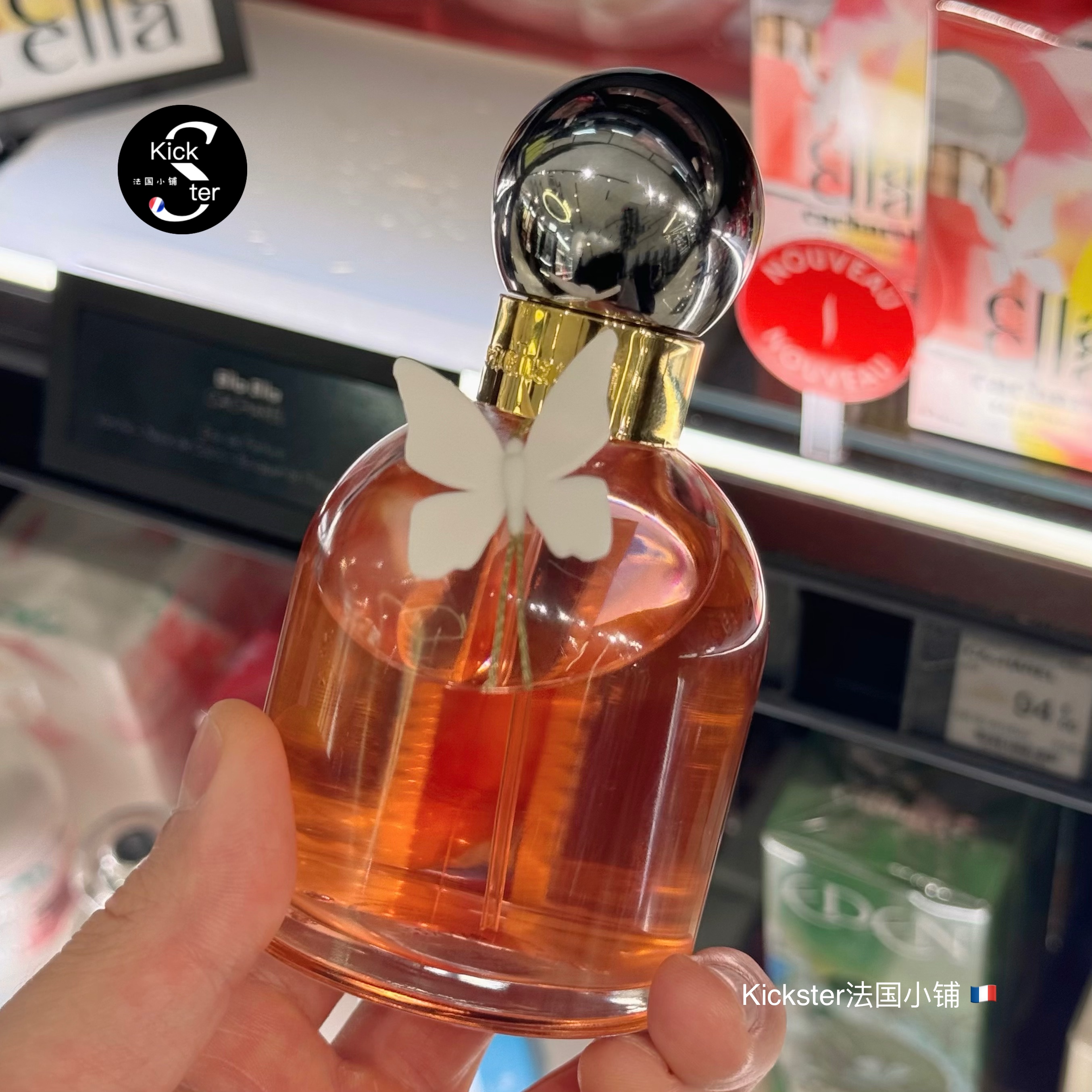 法国专柜 Cacharel/卡夏尔2025新品Ella Ella她与蝴蝶女香水 EDP