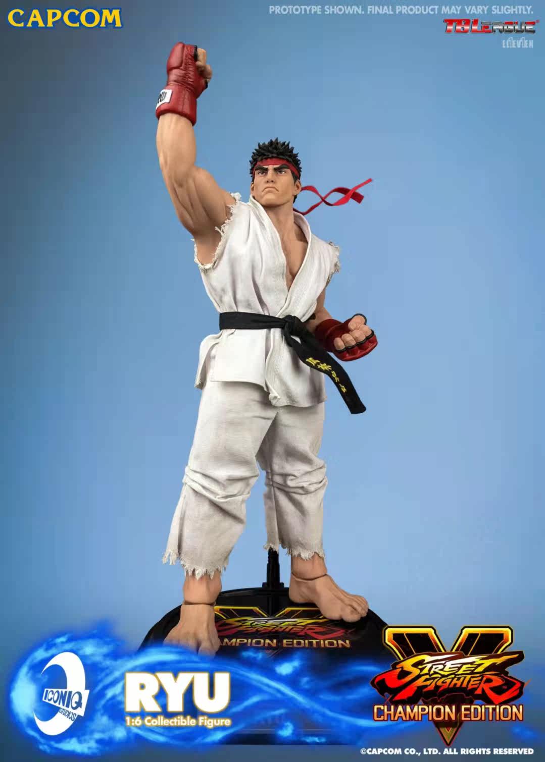 【预售包邮】iconiq studio 1/6 capcom ryu 方授权 街头霸王 隆