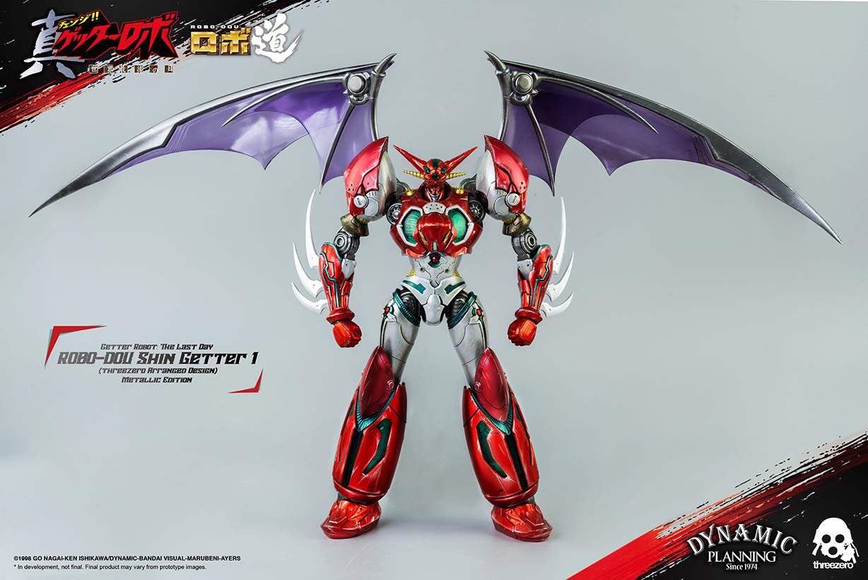 【现货包邮】threezero 3z0172-mt 真盖塔机器人 1号机 金属色